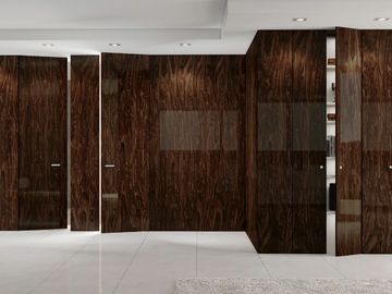 INFINITY TABULA - Wooden boiserie / door by Ghizzi & Benatti - view 2